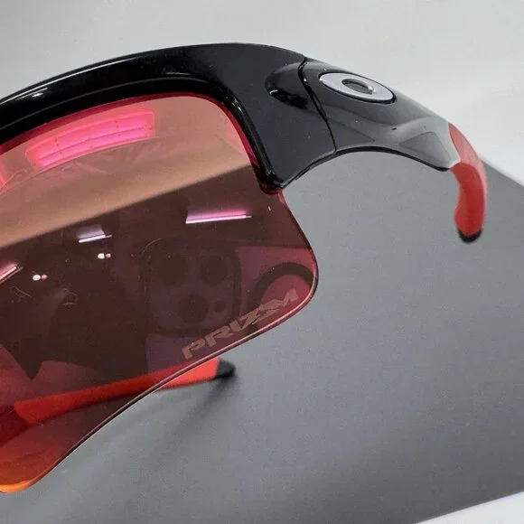 Oakley Sunglasses Quarter Jacket Black Polished Prizm Road OO9200-18 61mm